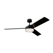 Cirque Ceiling Fan in Midnight Black with Midnight Black Blade