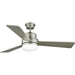 Trevina II Collection 52" Three-Blade Nickel Ceiling Fan