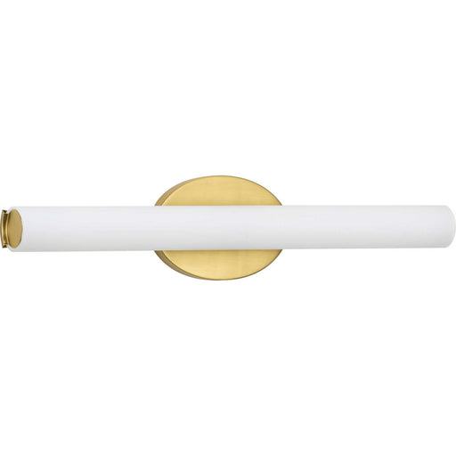 Parallel LED Collection Satin Brass 22" LED Linear Bath Sconce