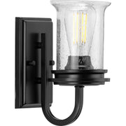 Winslett Collection Black 1-Light Bath Sconce