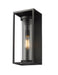 Dunbroch One Light Outdoor Wall Sconce in Black