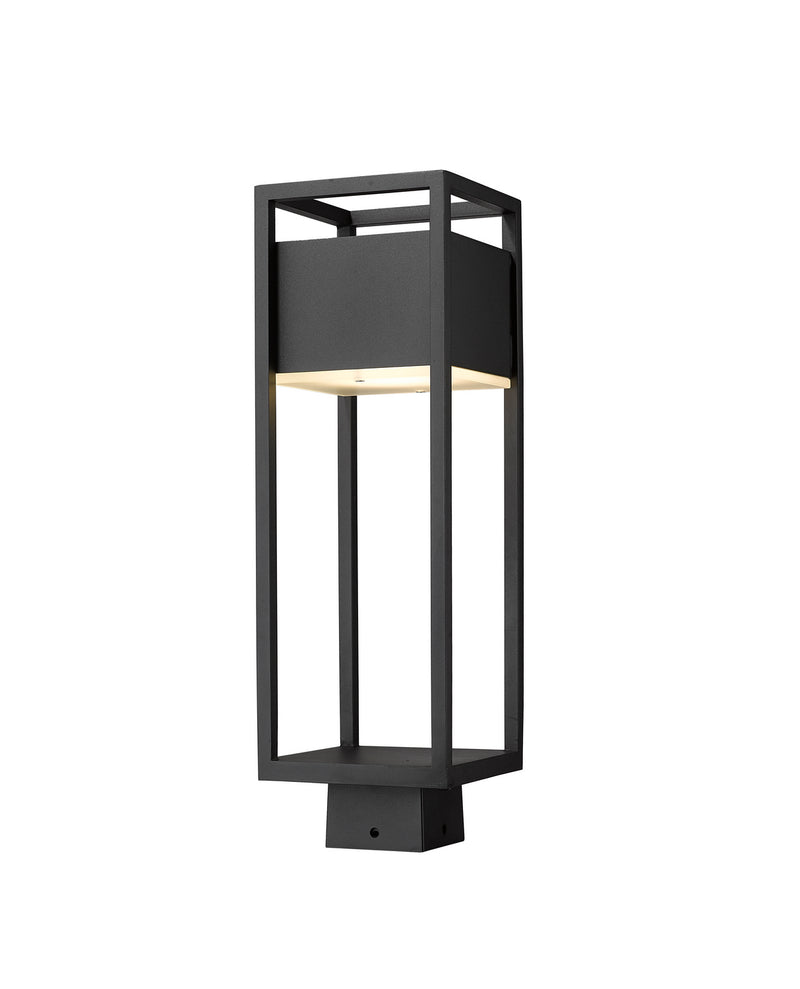 Barwick LED Outdoor Post Mount in Black