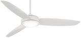 Concept Iv Led 54" Ceiling Fan in White