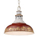 Kinsley Large Pendant in Aged Galvanized Steel