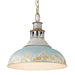 Kinsley Large Pendant in Aged Galvanized Steel