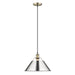 Orwell Large Pendant - 14" (Convertible) in Aged Brass