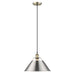 Orwell Large Pendant - 14" (Convertible) in Aged Brass