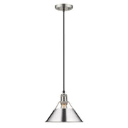 Orwell Medium Pendant - 10" (Convertible) in Pewter