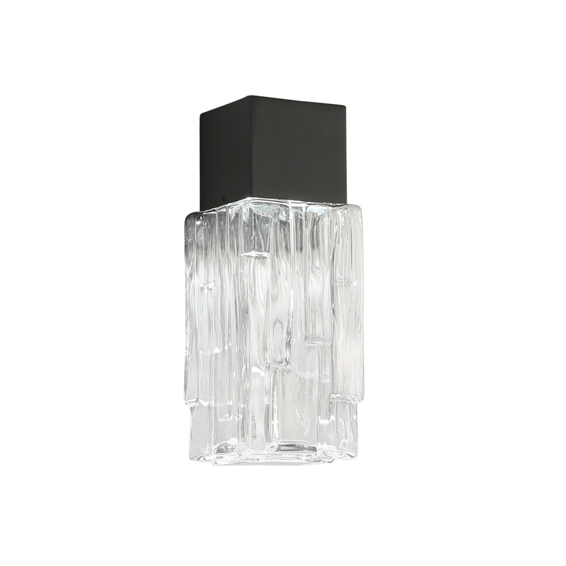 Nord 12" LED Wall Light in Black - Lamps Expo