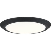 Verge LED Flush Mount in Earth Black
