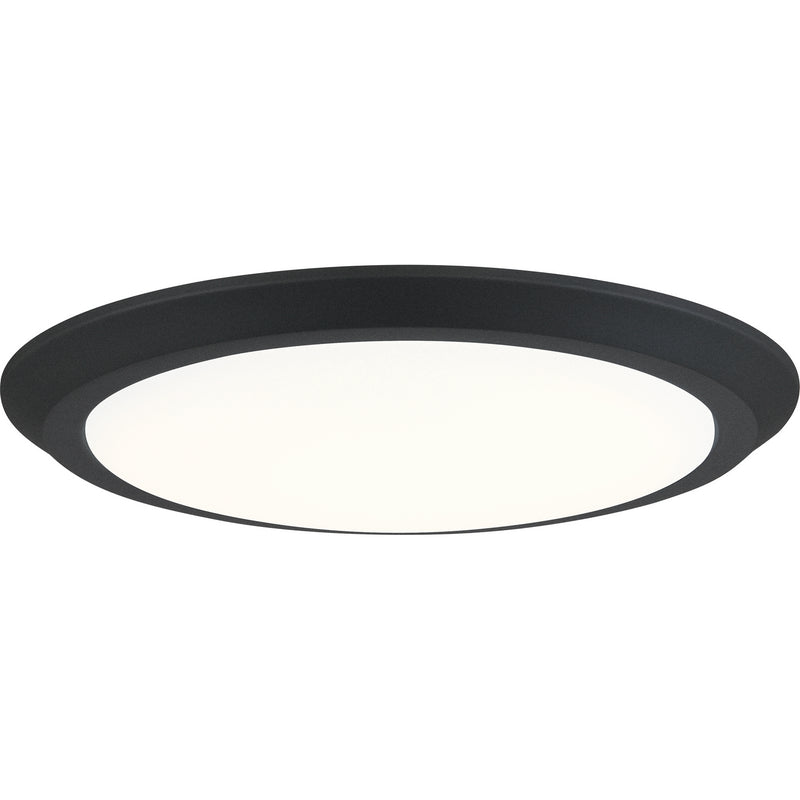 Verge LED Flush Mount in Earth Black