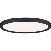 Outskirts LED Flush Mount in Earth Black
