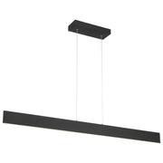 Holm LED Island Pendant in Matte Black