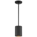 Pilson LED Pendant in Matte Black