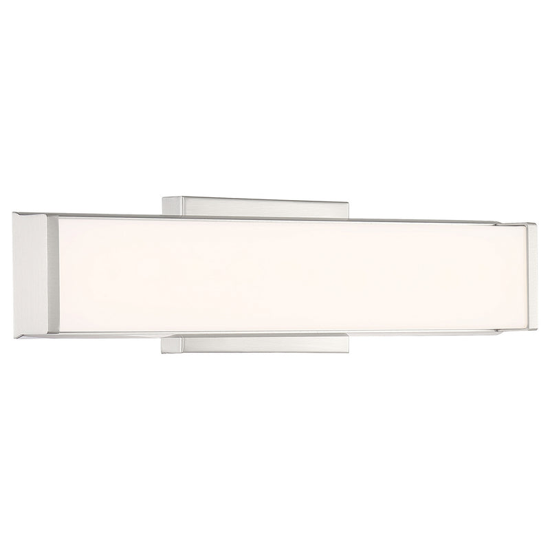 Citi LED Vanity in Brushed Steel