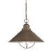 Seaside Outdoor Pendant 1-Light in Olde Brick