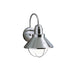 Seaside Outdoor Wall 1-Light in Brushed Nickel