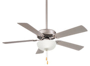 Contractor Ii Uni-Pack 52" Ceiling Fan in Brushed Steel