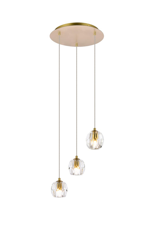 Eren 3-Light Pendant - Lamps Expo