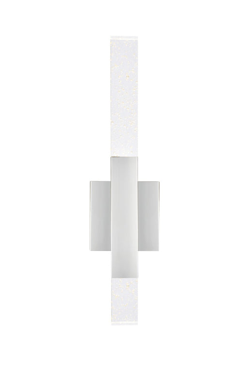Ruelle 2-Light Wall Sconce in Chrome with Clear Royal Cut Crystal