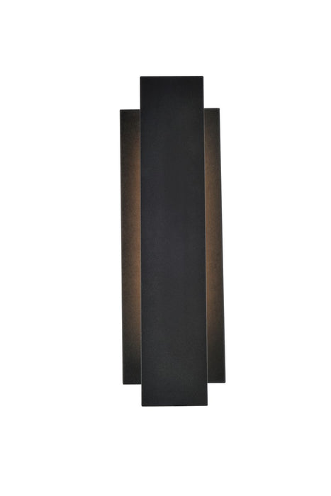 Raine Outdoor Wall Light in Black