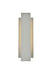 Raine Outdoor Wall Light in Silver
