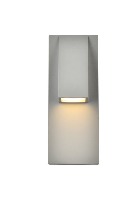 Raine Outdoor Wall Light in Silver