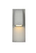 Raine Outdoor Wall Light in Silver