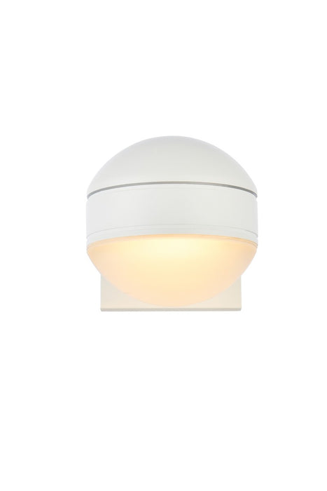 Raine Outdoor Wall Light in White
