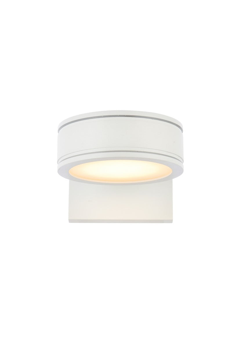 Raine Outdoor Wall Light in White