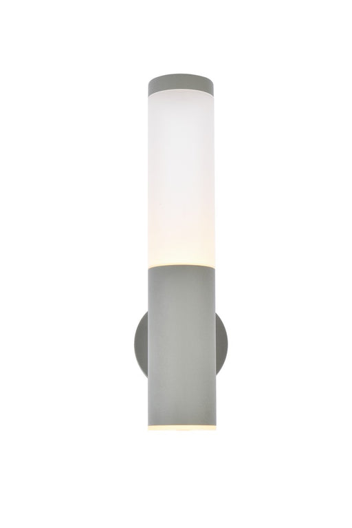 Raine Outdoor Wall Light in Silver