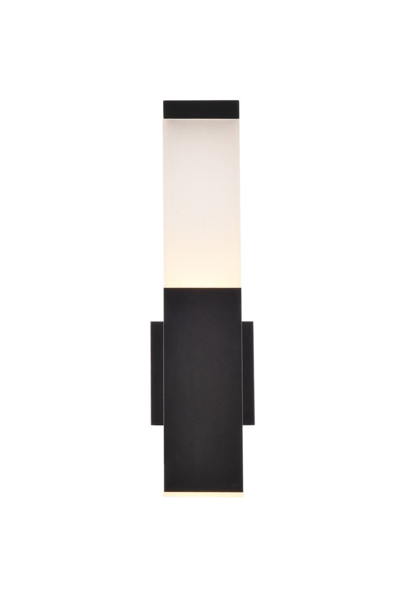 Raine Outdoor Wall Light in Black