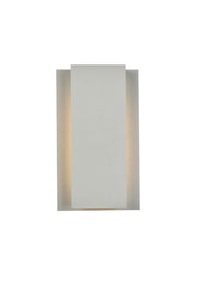 Raine Outdoor Wall Light in Silver