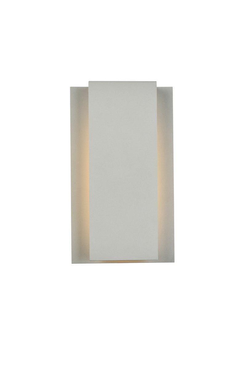 Raine Outdoor Wall Light in Silver