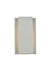 Raine Outdoor Wall Light in Silver