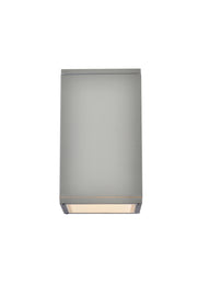 Raine Outdoor Wall Light in Silver