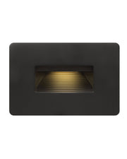 Luna Step Light 12v Horizontal 2700K in Satin Black