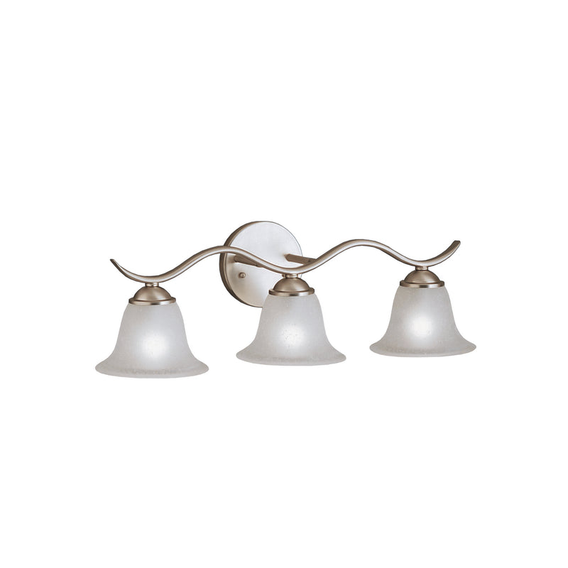 Dover Bath Sconce 3-Light in Brushed Nickel