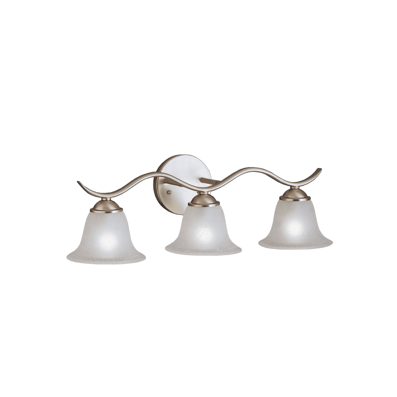 Dover Bath Sconce 3-Light in Brushed Nickel
