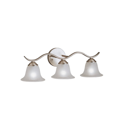Dover Bath Sconce 3-Light in Brushed Nickel - Lamps Expo