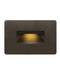 Luna Step Light 120v Horizontal 3000K in Bronze