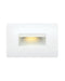 Luna Step Light 120v Horizontal 3000K in Satin White