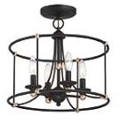Westchester County 4-Light Semi-Flush Mount - Lamps Expo