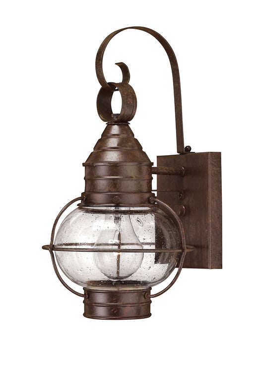 Cape Cod Extra Small Wall Mount Lantern in Sienna Bronze
