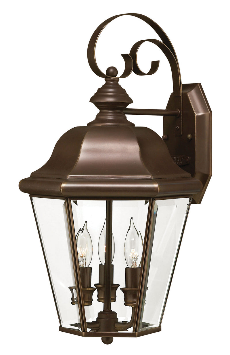 Clifton Park Medium Wall Mount Lantern in Copper Bronze - Lamps Expo