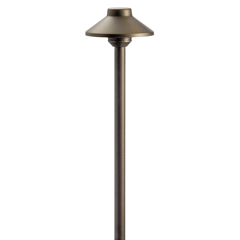 Stepped Dome Path in Centennial Brass