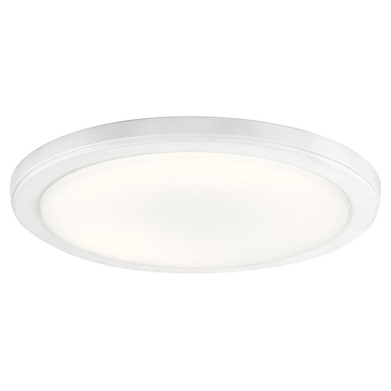 Zeo Flush Mount 13 inch round in White