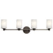 Joelson Bath Sconce 4-Light LED in Olde Bronze