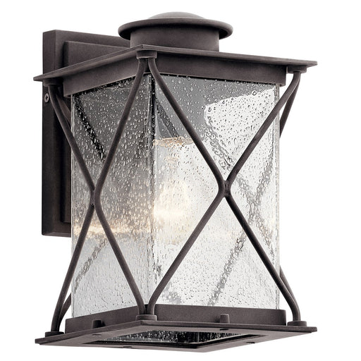 Argyle Outdoor Wall 1-Light LED in Weathered Zinc