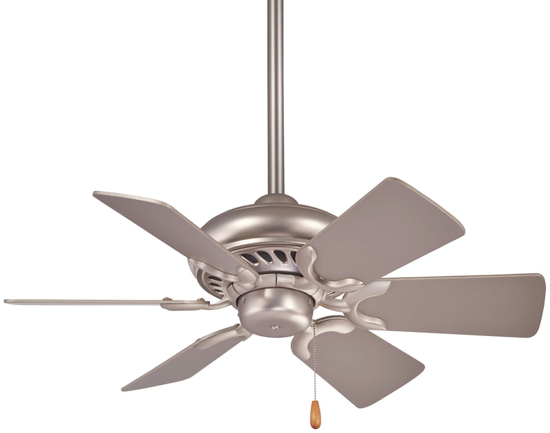 Supra 32" Ceiling Fan in Brushed Steel